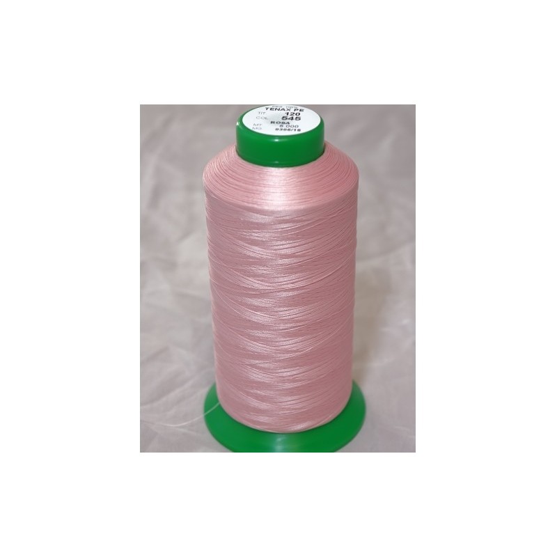FIL TENAX Polyester N°120 – Bobine de 5 000 m – Carte Coloris